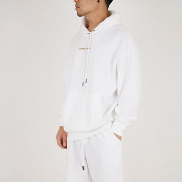 Men Oversized Hoodie - Off White - SM2303033Z