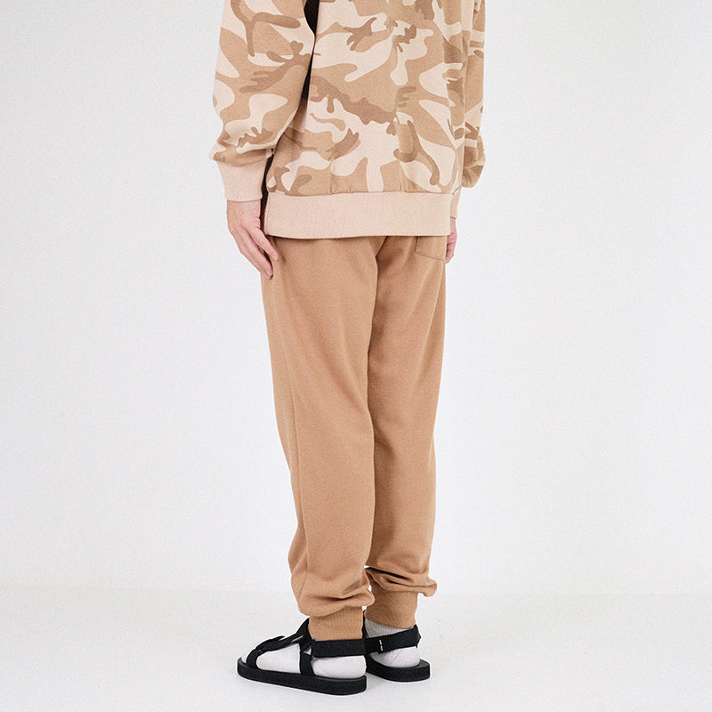 Men Printed Sweatpants - Latte - SM2303034B