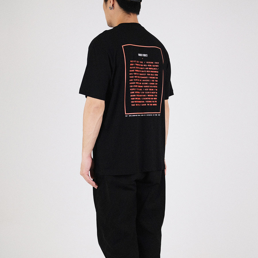 Men Graphic Tee - Black - SM2303071D