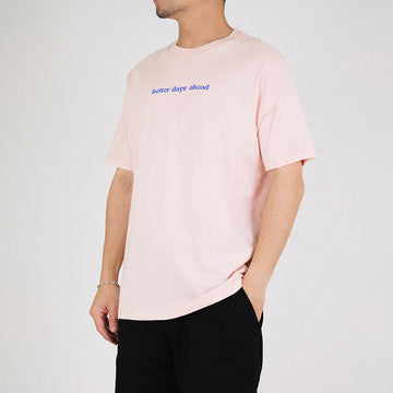 Men Graphic Tee - Pink - SM2304054B