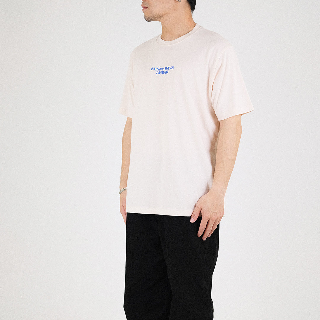 Men Graphic Tee - Ivory - SM2304073A