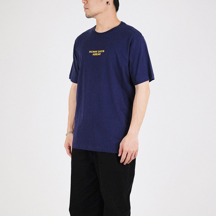 Men Graphic Tee - Navy - SM2304073C
