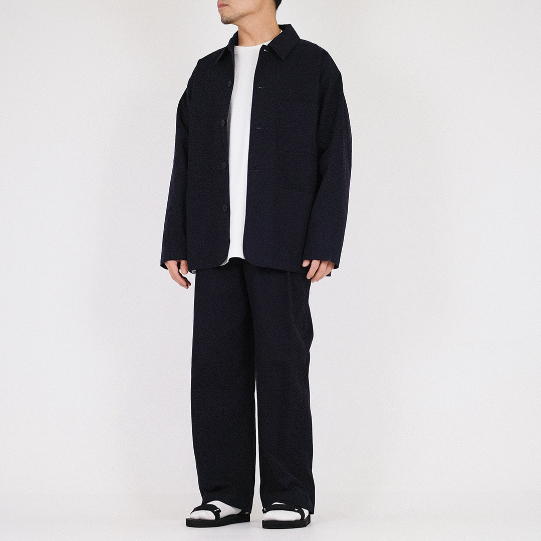 Men Patch Pocket Jacket - Navy - SM2305061A