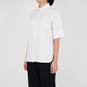 Women Oversized Shirt - Off White - SW2210535A