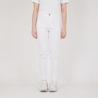 Women Stretch Jeggings - Off White - SW2210543A