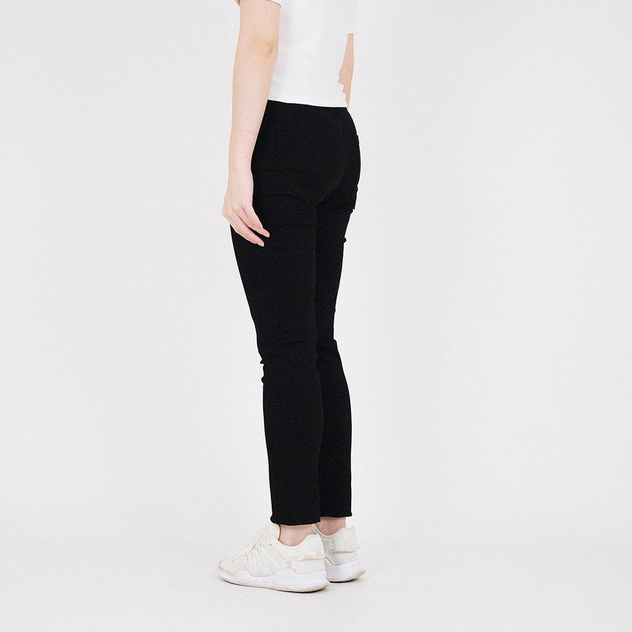 Women Stretch Jeggings - Black - SW2210543B