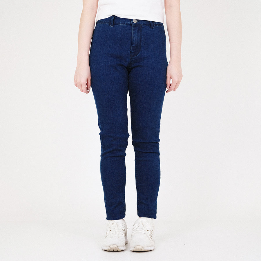 Women Stretch Jeggings - Blue - SW2210543D