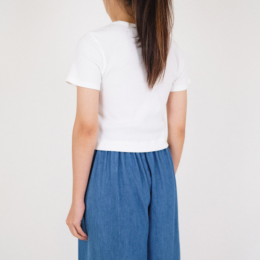 Women Cropped Rib Top - SW2210588