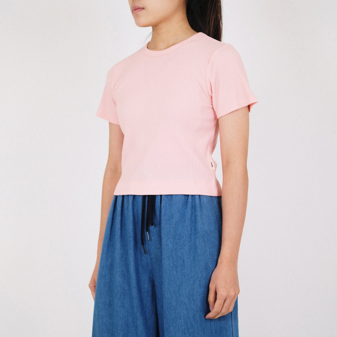 Women Cropped Rib Top - SW2210588