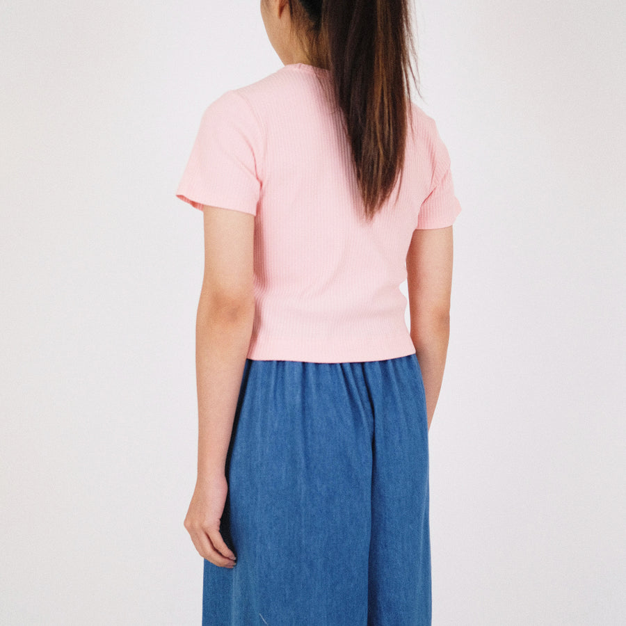 Women Cropped Rib Top - SW2210588