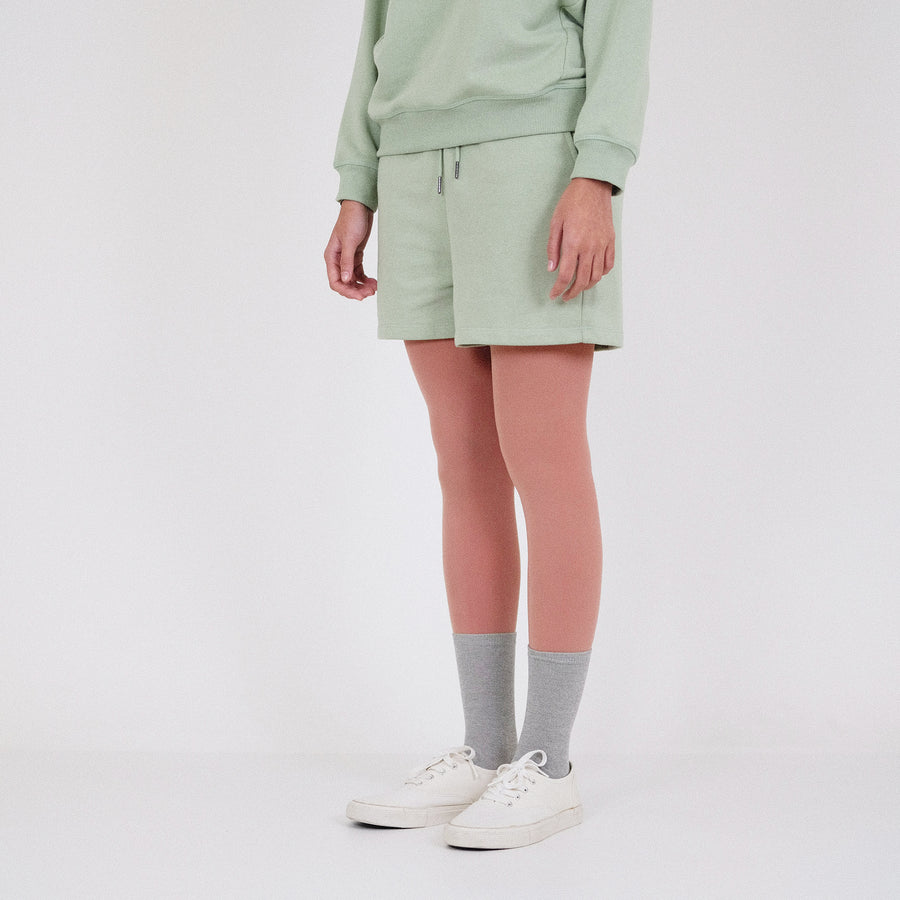 Women Sweat-Shorts - Light Green - SW2210589B