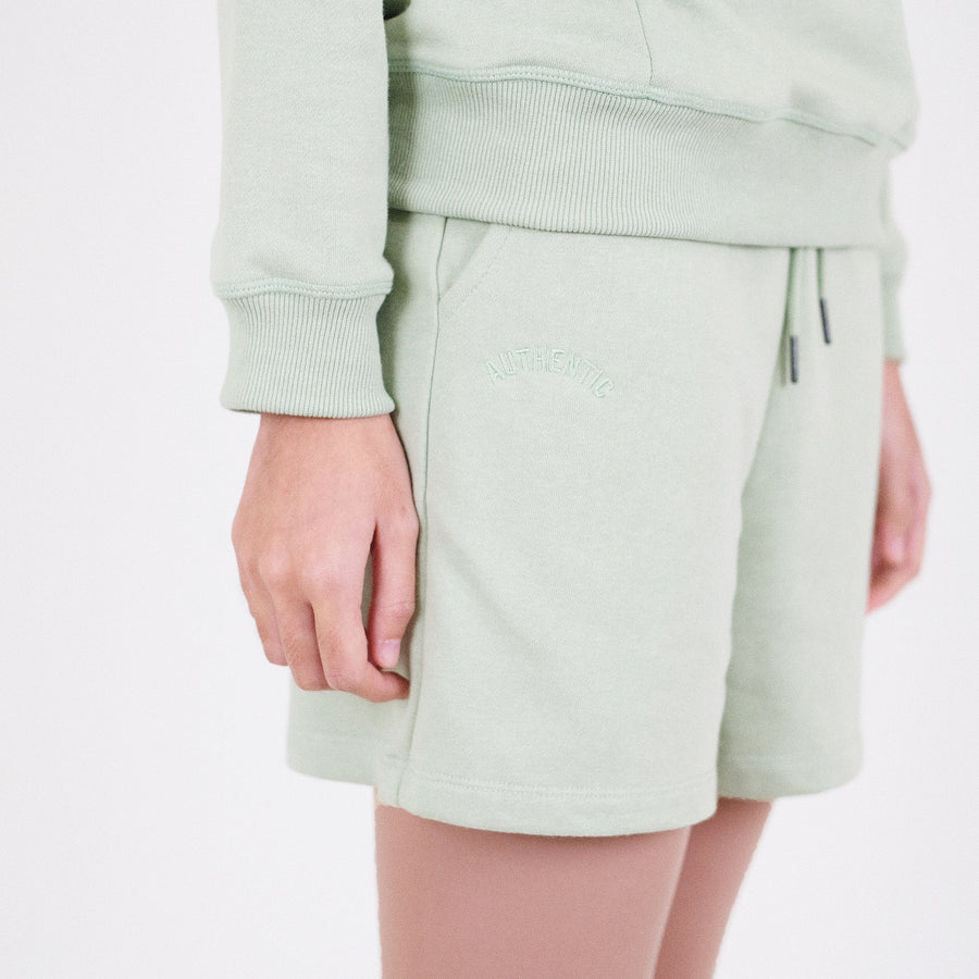Women Sweat-Shorts - Light Green - SW2210589B