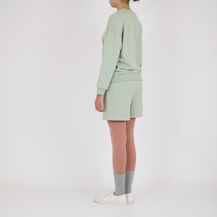 Women Sweat-Shorts - Light Green - SW2210589B