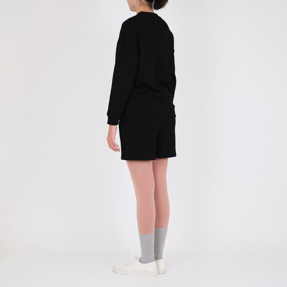 Women Sweat-Shorts - Black - SW2210589D