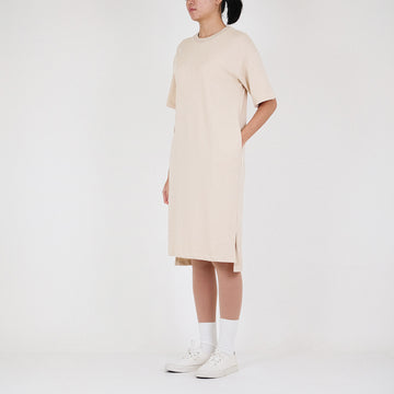 Women Oversized T-shirt Dress
 - Sand - SW2211555A