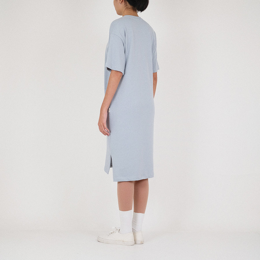 Women Oversized T-shirt Dress
 - Sage - SW2211555B