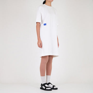 Women T-shirt Dress - Off White - SW2211564A