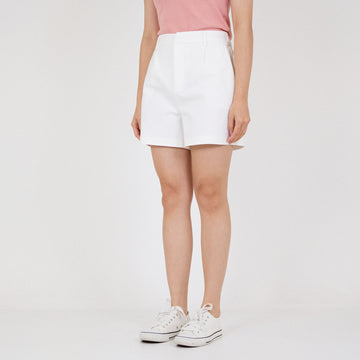 Women Elastic Waist Stretch Shorts - SW2211566