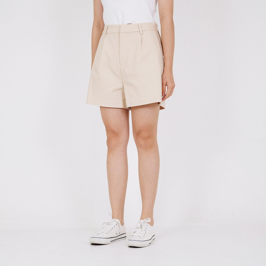 Women Elastic Waist Stretch Shorts - SW2211566