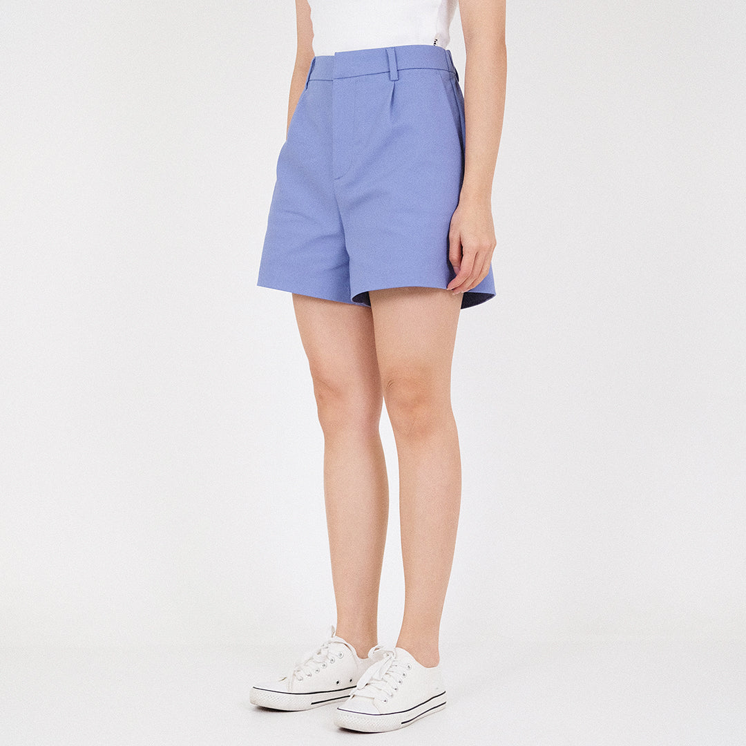 Women Elastic Waist Stretch Shorts - SW2211566
