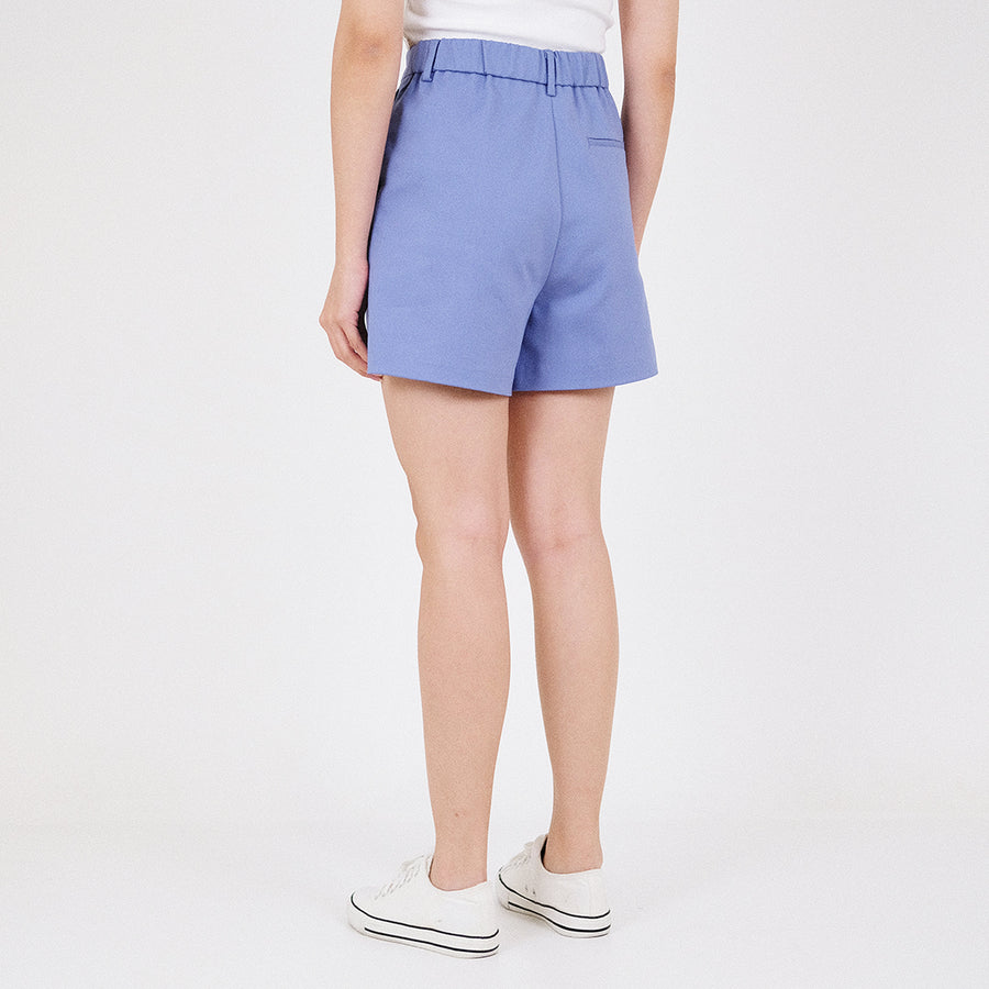 Women Elastic Waist Stretch Shorts - SW2211566