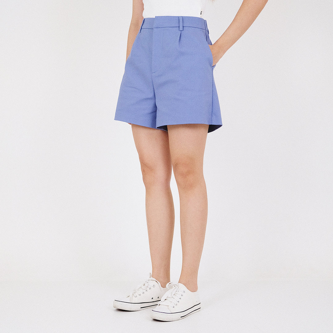 Women Elastic Waist Stretch Shorts - SW2211566