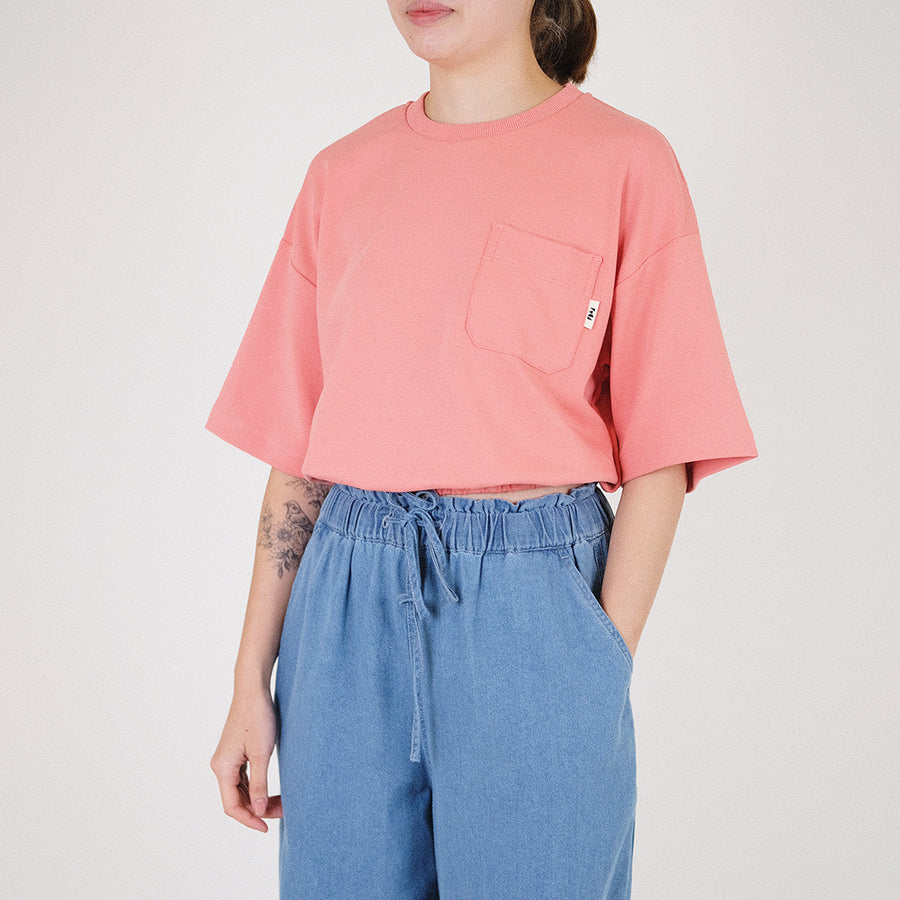 Women Cropped Top - Blush - SW2212572B