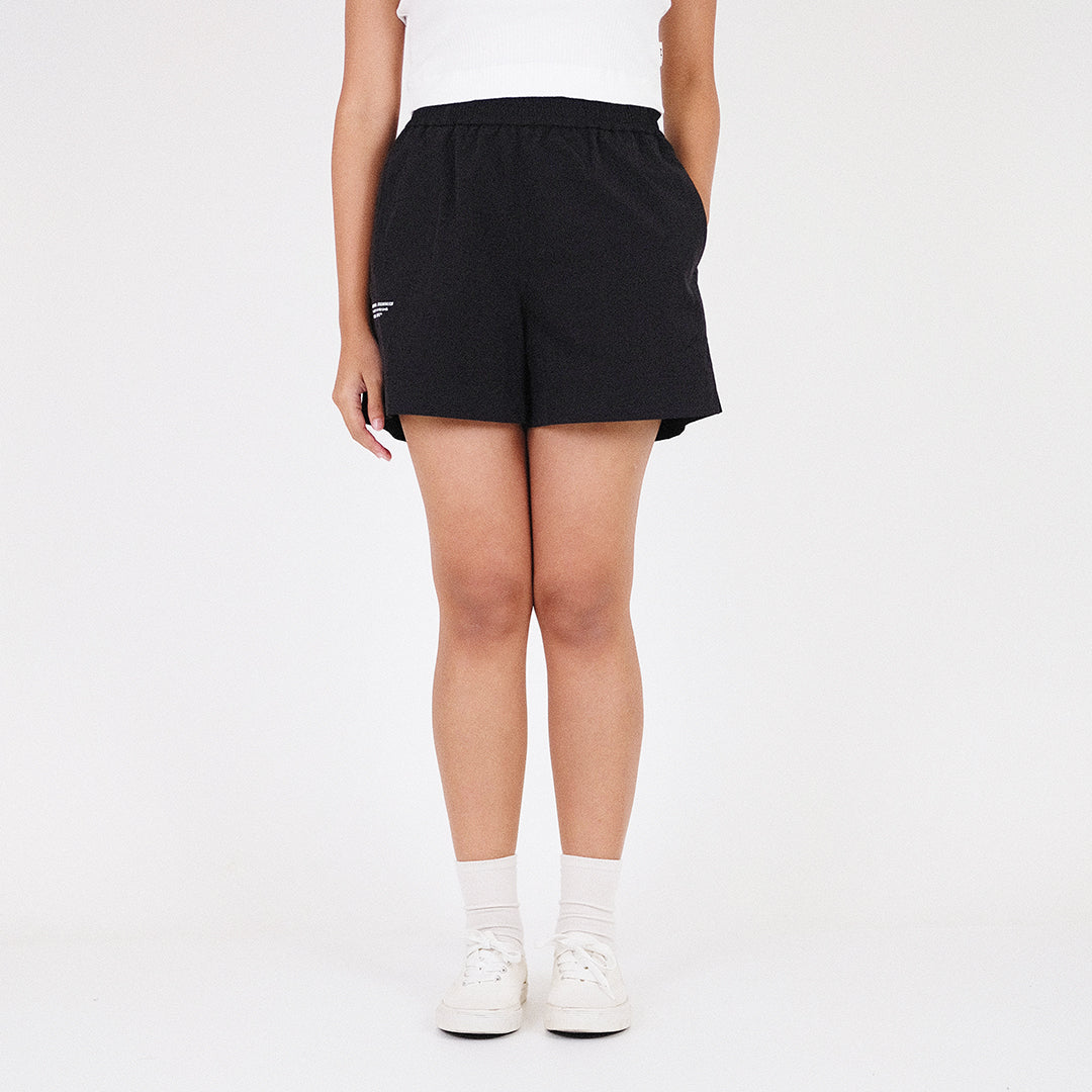Women Nylon Shorts
 - Black - SW2212575B