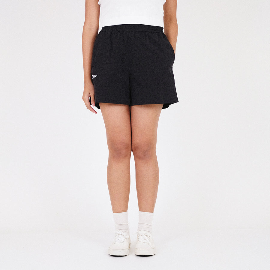 Women Nylon Shorts
 - Black - SW2212575B