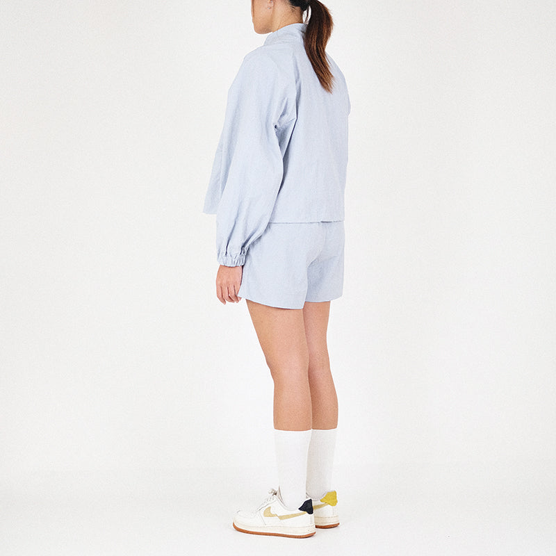 Women Nylon Jacket - Light Blue - SW2212578Z