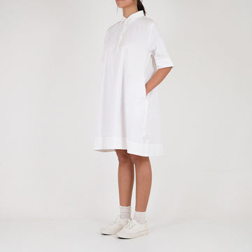 Women Shirt Dress - Off White - SW2301012A
