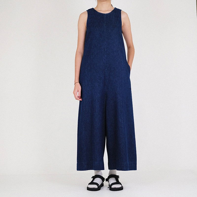 Women Jumpsuit - Blue - SW2302034A