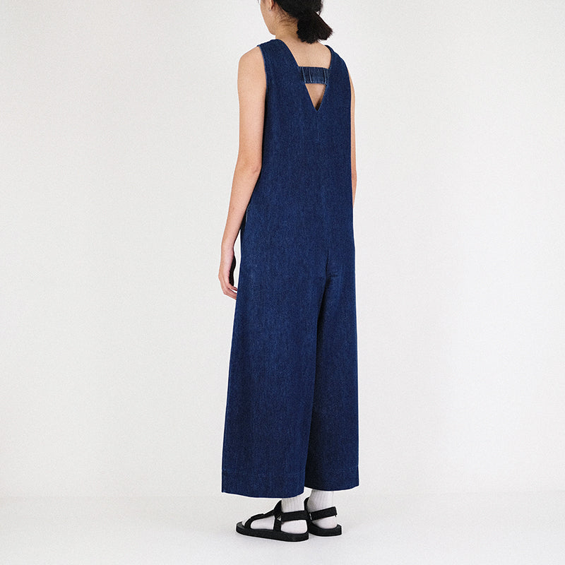 Women Jumpsuit - Blue - SW2302034A