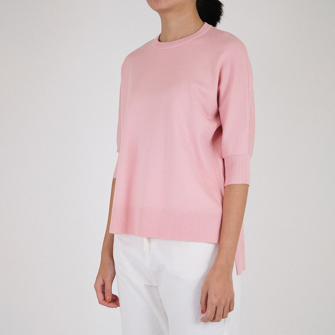 Women Batwing Sweater
 - Light Pink - SW2303043C