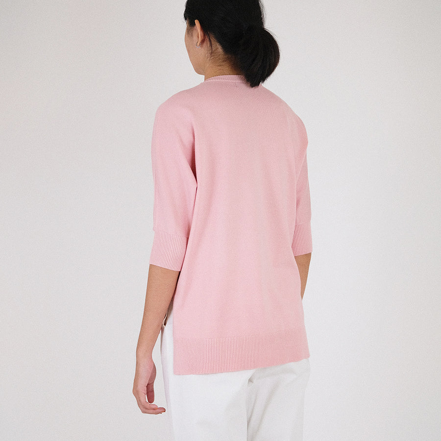 Women Batwing Sweater
 - Light Pink - SW2303043C
