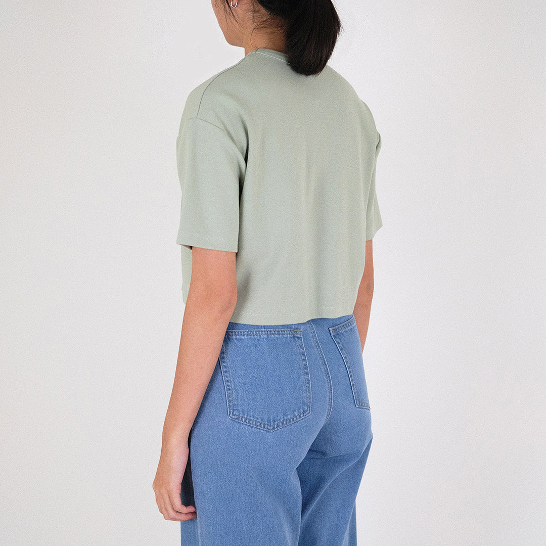 Women Essential Cropped Top - SW2305058