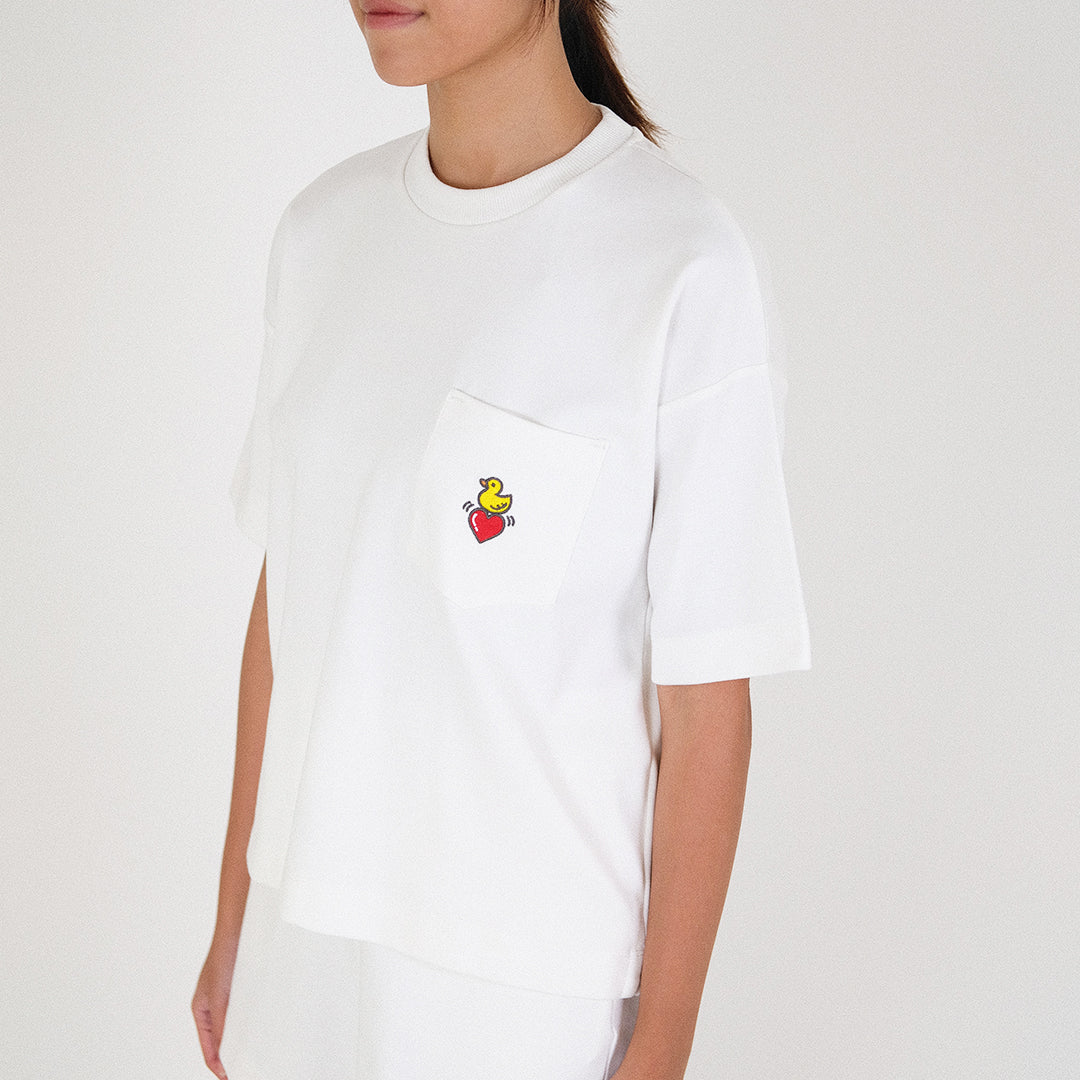 Women Essential Boxy Tee - SW2305060