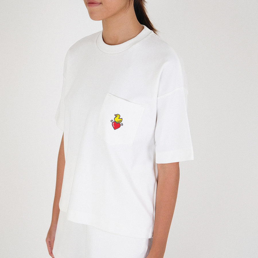 Women Essential Boxy Tee - SW2305060